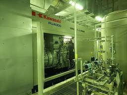 Б/У Газо-турбиная станция KAWASAKI 51 Мвт, 2008 г.