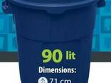 Баки мусорные 120-1100 литров - фото 3