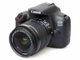 Cameră DSLR Canon EOS 2000D (Rebel t7) și obiectiv EF-S 18-55 mm f/3,5-5,6 IS III card d - фото 3