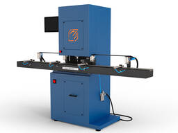 Центр фрезерования отверстий в створке под замок и ручку с металлом WS707