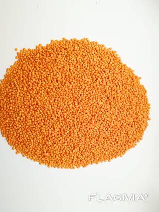 Чечевица красная круглая очищенная