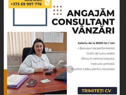 Consultant vânzări (servicii)