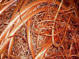 Cooper Wire Scrap 99.95% Cu(Min) Bulk Copper Wire 1# 2# for Industrial Cable Applications