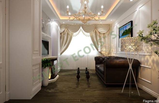 Дизайн интерьера по доступной цене от Smart Econs!