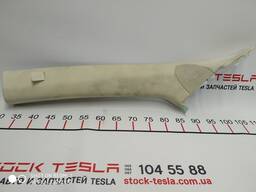 Облицовка стойки A левая TEXTILE (FOG) Tesla model S 1002485-00-J