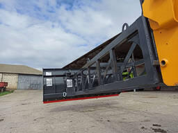 Отвал JCB для буртования зерна с удлинителем 3 или 4 м.