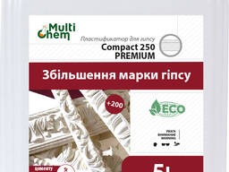 Пластификатор Compact-250 для гипса. (концентрат) 0.1%