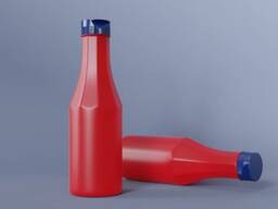 Пластиковая бутылка для соуса, кетчупа, майонеза, сгущённого молока