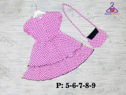 Платье с сумкой для девочек