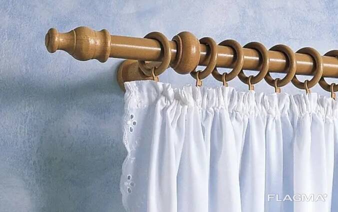 Lichidare de stoc!!! Tije de cortină din plastic cu fixare