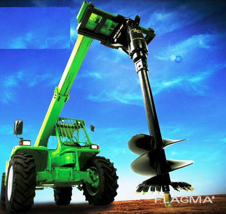 Ямобур Digga для погрузчика, экскаватора, манипулятора, крана от 5 до 10 тонн