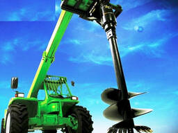 Ямобур Digga для погрузчика, экскаватора, манипулятора, крана от 5 до 10 тонн