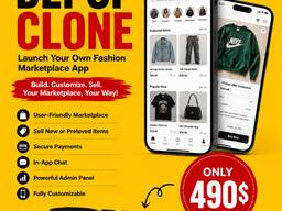 Zipprr Depop Clone — Stop Renting Someone Else's Resale Platform